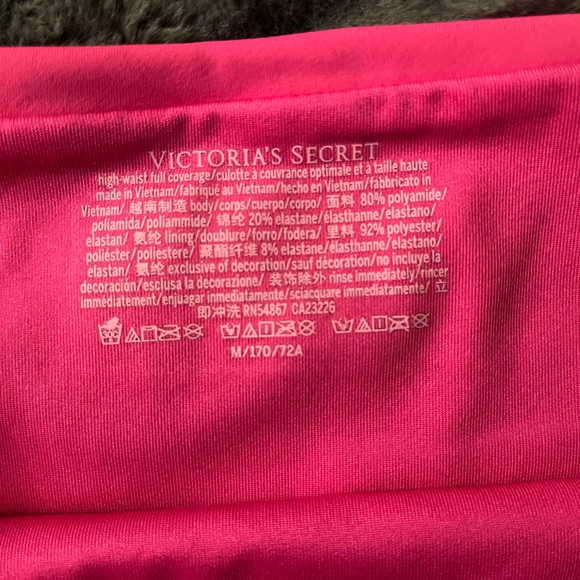 Victoria Secret Bathing Suit top and bottom medium , PINK ! Very Nice ! - Picture 2 of 10